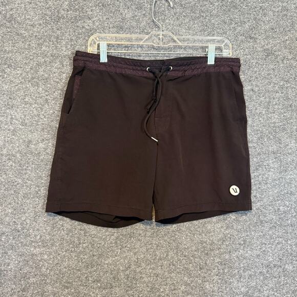 Vuori Other - Vuori Shorts Men 32 Black Swim Trunks Drawstring Pockets Stretch Board Shorts